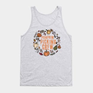 Pumpkin Picking Crew Halloween Tank Top